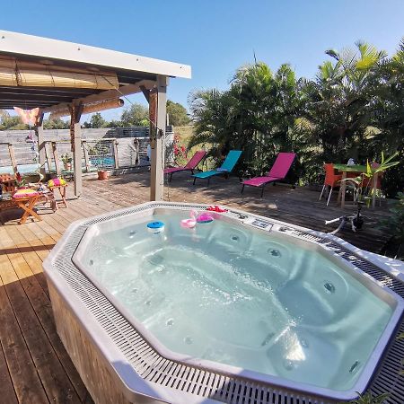 Bungalow La Perle - Jacuzzi - Piscine Saint-Francois  Eksteriør bilde
